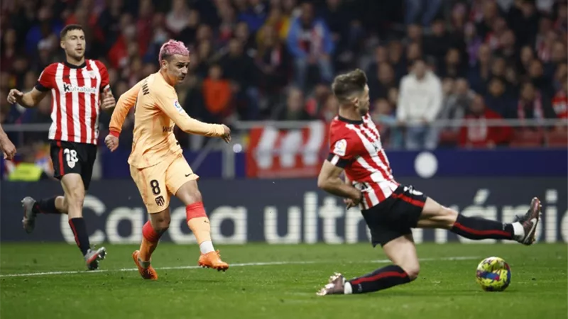 فوز أتلتيكو مدريد على أتلتيك بلباو بهدف في الدوري الإسباني