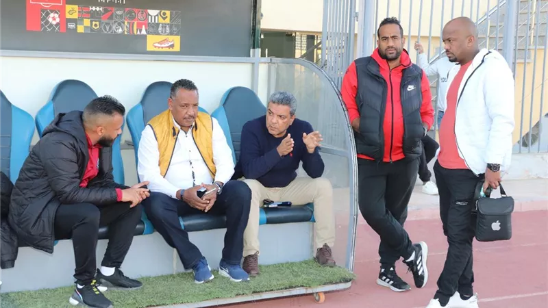 الفريق الأول لكرة القدم بنادى أسوان بختتم تدريباته اليوم