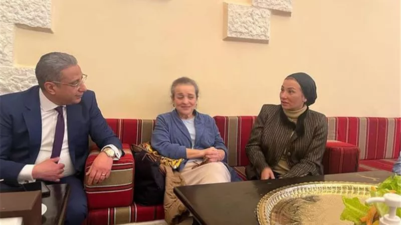 وزيرة البيئة تلتقى الأميرة عالية لبحث التعاون بمجال المحميات الطبيعية
