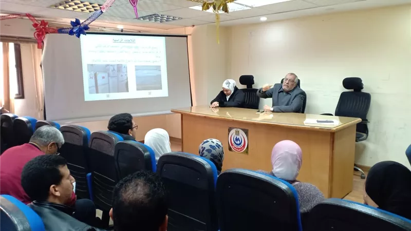 دورة تدريبية لرفع كفاءة العاملين بإدارة الطعوم بصحة الدقهلية