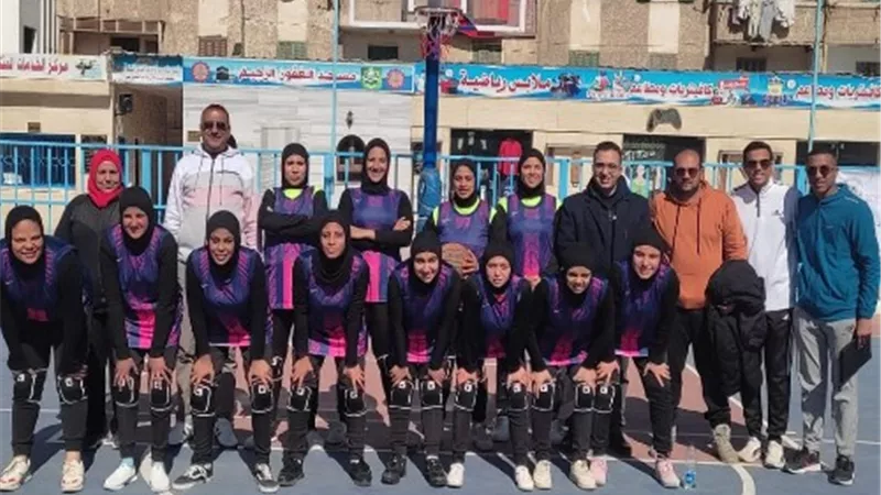 منتخب القليوبية يتصدر المجموعة الاولى لدورى كرة السلة للصم بنات