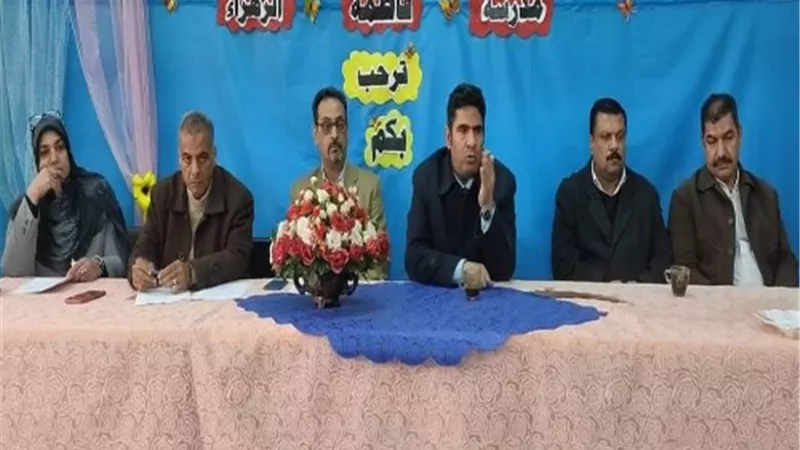مدير ووكيل تعليم العبور يؤكدان بضرورة الحفاظ على الهوية القومية