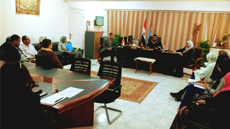 إجتماع وكيل وزارة الصحة بالبحر الأحمر بالفرق الوقائية