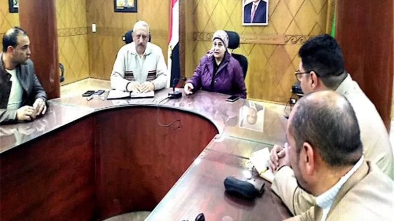 مدير تعليم القليوبية تستعرض دور مسئولى الأمن في الإدارات والمدارس