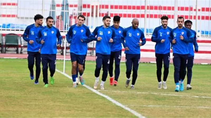 الزمالك يستأنف تدريباته استعدادا لمواجهة الترجي التونسى