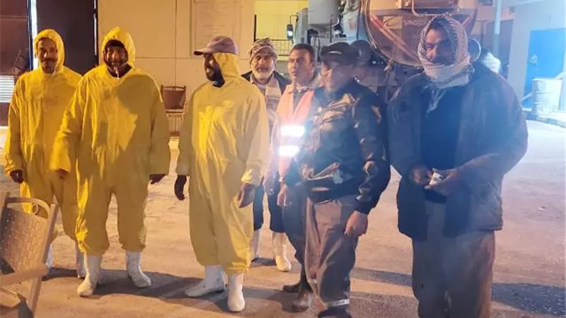 بشرة خير من جهاز بدر للمشتركين بمياه الشرب فى المدينة.. بالصور