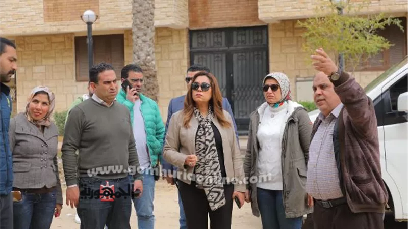 محافظ دمياط تتفقد مشروع تطوير منطقة اللسان برأس البر