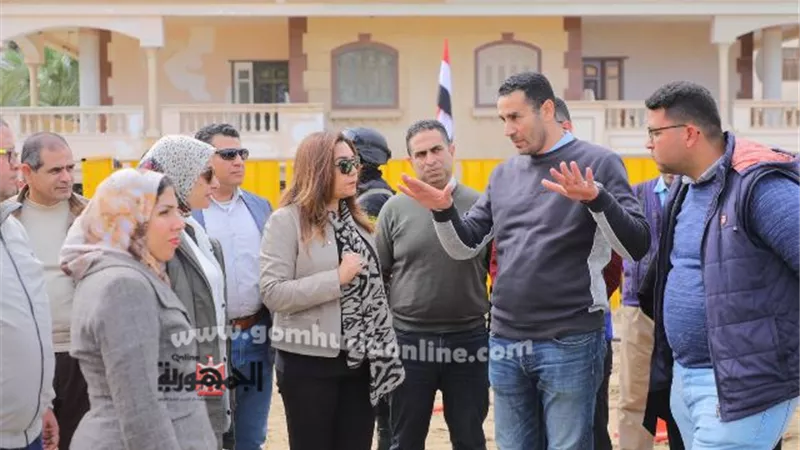 محافظ دمياط تتابع مشروع الإسكان الإستثماري برأس البر