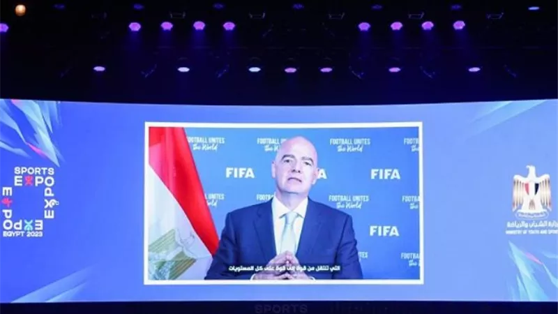 إنفانتينو: مصر من الدول العاشقة لكرة القدم ولها تاريخ عظيم