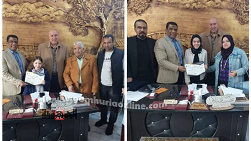 قويسنا التعليمية تٌكرم أوائل الإعدادية والملتقى الفكرى للموهوبين