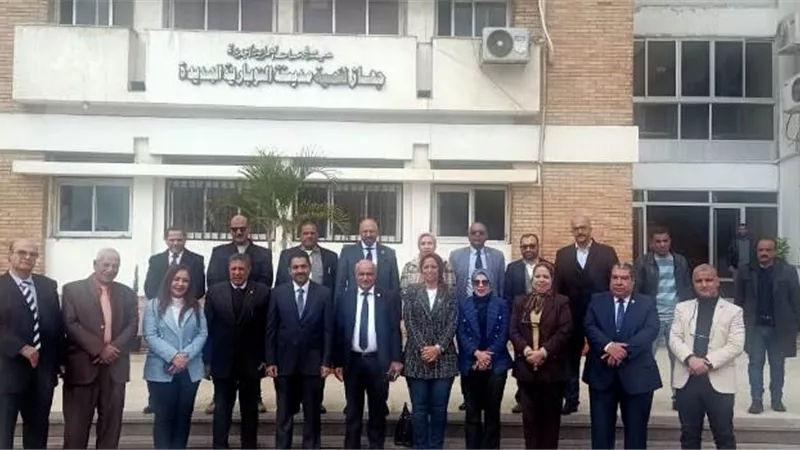 سبب زيارة لجنة التعليم بمجلس النواب لجهاز النوبارية الجديدة/ صور