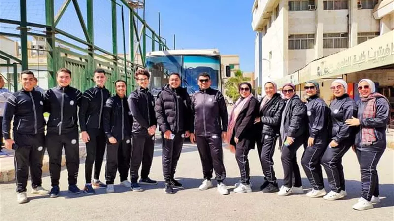 منتخب جامعة بني سويف في التصفيات النهائية للكورال