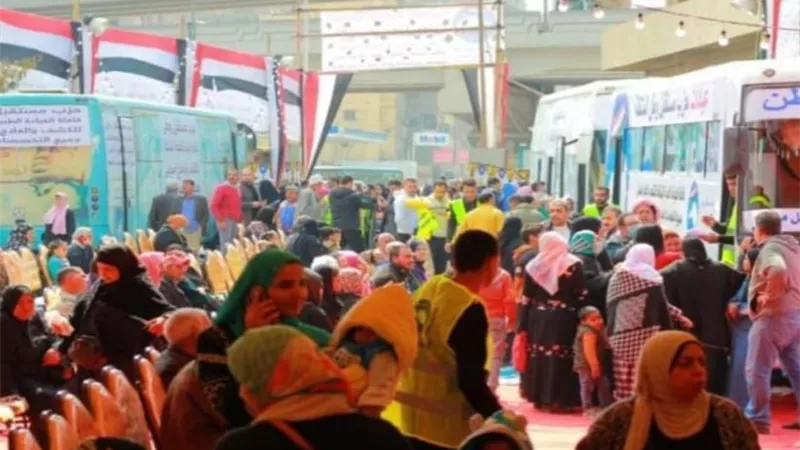 مستقبل وطن امانة القاهرة ينفذ مبادرة شتاء دافيء لتوزيع البطاطين