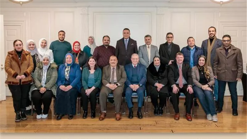 المنشاوى يعلن عودة وفد بالجامعة بعد إنها زيارتهم للولايات المتحدة