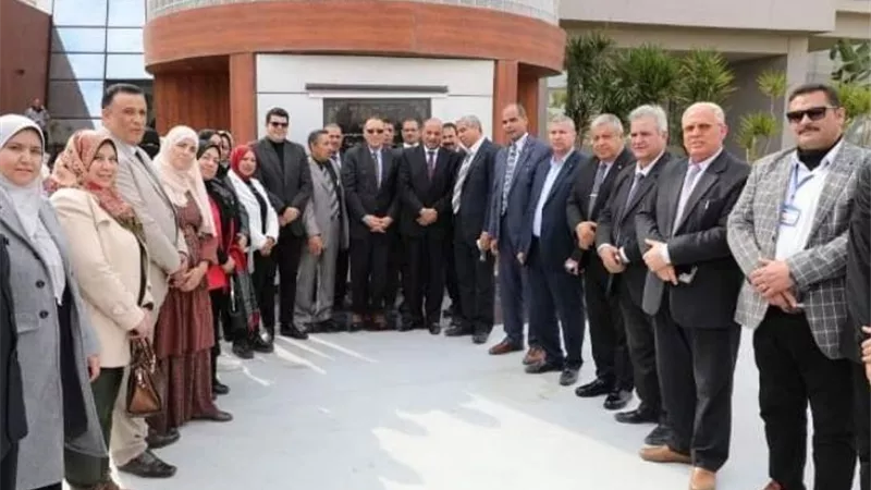حجازى وغراب يتفقدان مركز تأهيل ذوي الإحتياجات الخاصةبالعاشر