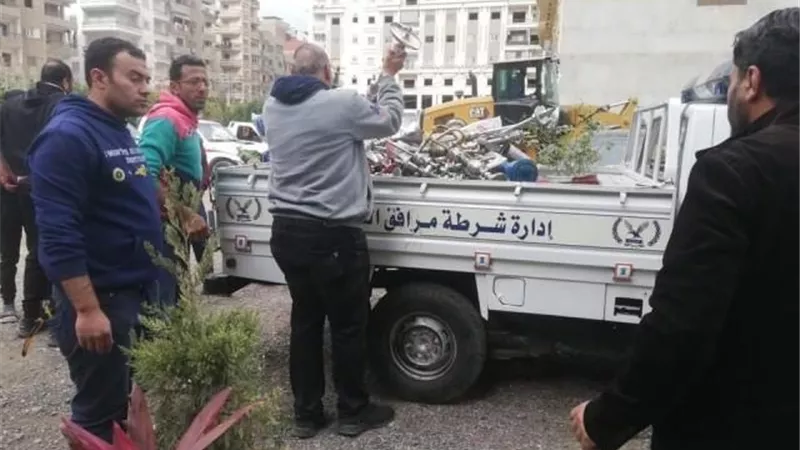 ضبط 3120 مضبوطات متنوعة ومصادرة 495 شيشة بالدقهلية