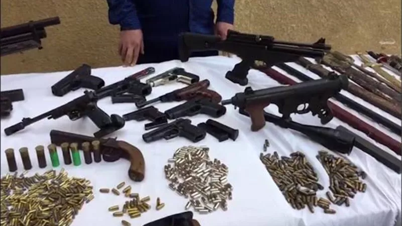 ضبط 168 قطعة سلاح نارى وتنفيذ 85 ألف حكم قضائى خلال 24 ساعة