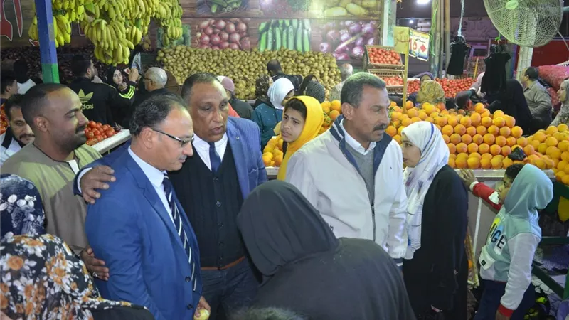 افتتاح معرض مستقبل وطن للسلع والخضروات بقسم ثان الإسماعييلية