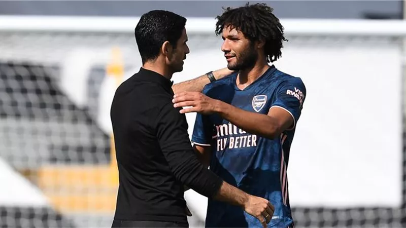 أرتيتا : محمد النني يستحق التجديد وسعيد بوجوده في آرسنال