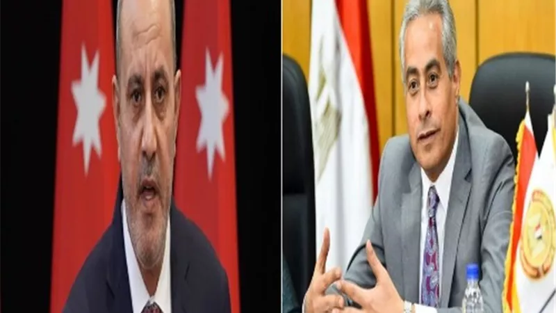 وزير القوى العاملة يبحث القضاياوالملفات المشتركة مع نظيره الأردني