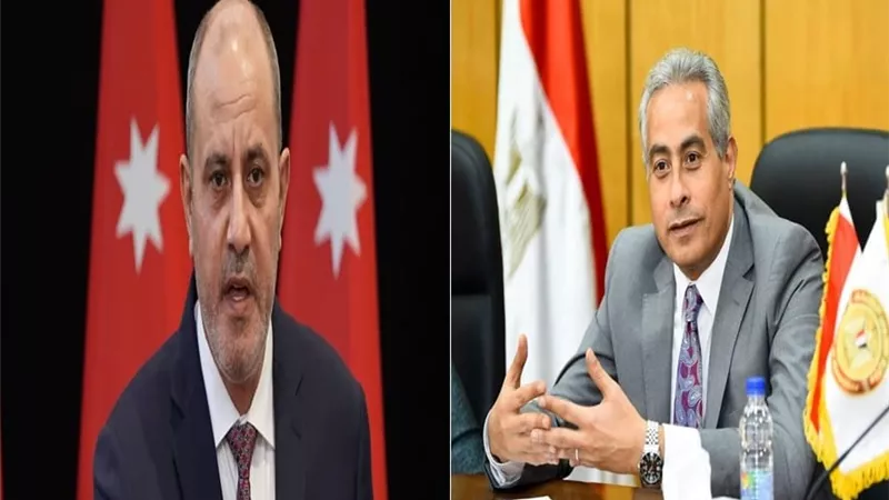 وزير القوى العاملة يبحث التعاون مع نظيره الأردني
