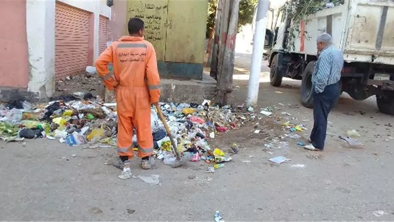 محافظ أسيوط : حملات نظافة ورفع للمخلفات بقرى مراكز القوصية