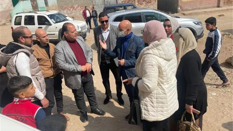 وكيل وزارة الصحة يتابع بدء تنفيذ حملة حقك تنظمى من أبوحماد
