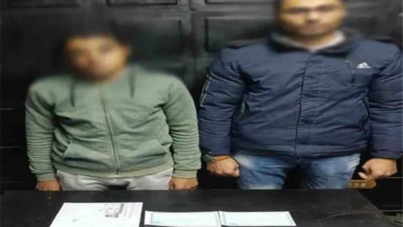 تفاصيل ضبط شخصين أجبرا أجنبى على توقيع إيصالات أمانة وعقد بيع