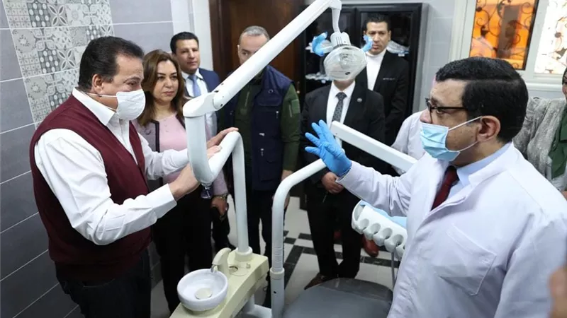 وزير الصحة يوجه بسرعة الانتهاء من ميكنة مركز طب الأسرة بحي ثان
