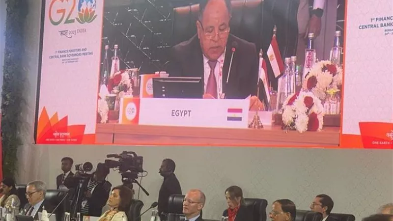 مصر تشارك فى اجتماعات وزراء مالية مجموعة العشرين بالهند