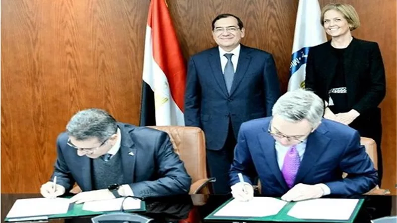 مصر والنرويج توقعان اتفاقية إنتاج الأمونيا الخضراء
