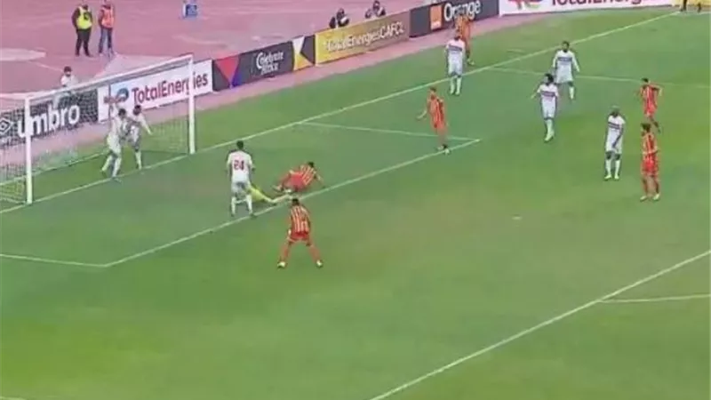 بن حمودة يتقدم للترجى بالهدف الأول فى شباك الزمالك .. شاهد