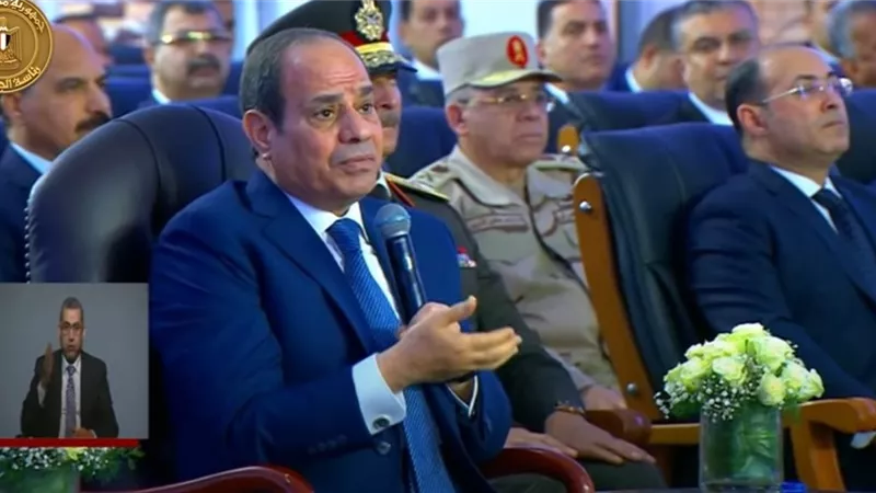 الرئيس السيسي: الارهاب كان عائقا لحياة الناس في سيناء وليس التنمية فقط