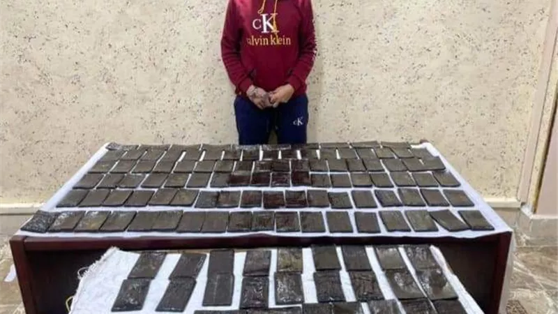 ضبط شخص بـ13 كيلو حشيش بالإسماعيلية