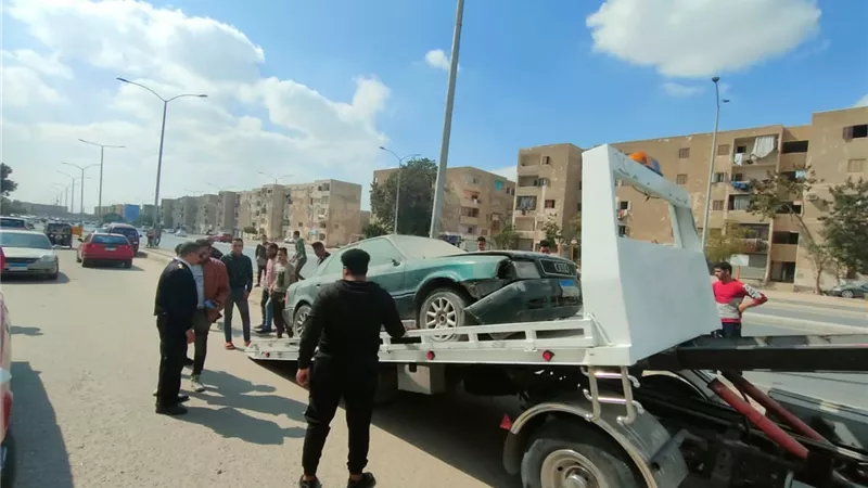جهاز 6 أكتوبر يشن حملة مكبرة على الإشغالات .. صور