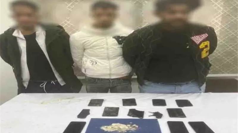 ضبط ثلاث أشخاص بـ مواد مخدرة في القاهرة