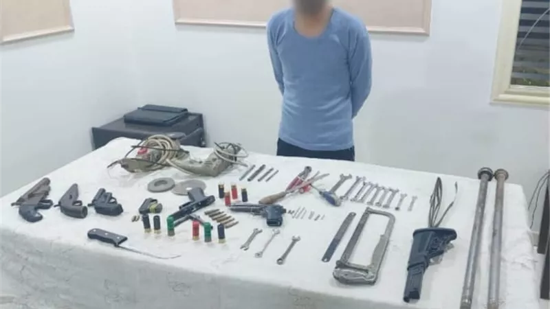 ضبط القائم على إدارة ورشة لتصنيع وصيانة الأسلحة النارية بالمنيا
