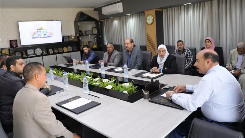 البدء فى تنفيذ المرحلة الثانية بمشروع الهوية البصرية