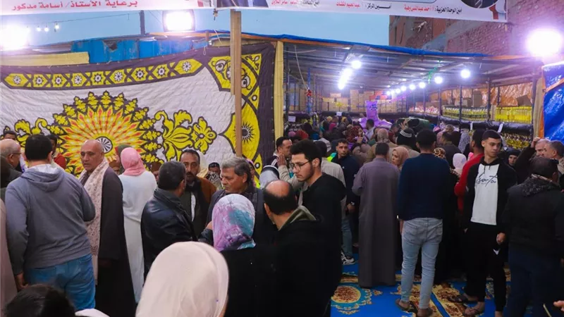 مستقبل وطن يقيم معرضاً لبيع منتجات الأسرة المصرية