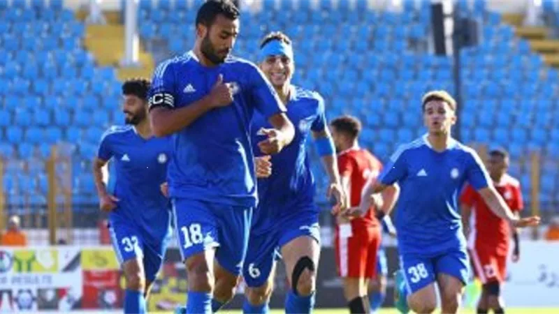 سموحة ينهئ الشوط الأول بهدف في مرمي حرس الحدود - فيديو