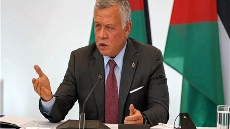 ملك الأردن يدعو لخفض التصعيد في الأراضي الفلسطينية