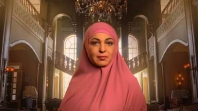 لأول مرة.. نهلة سلامة بالحجاب فى رمضان مع 