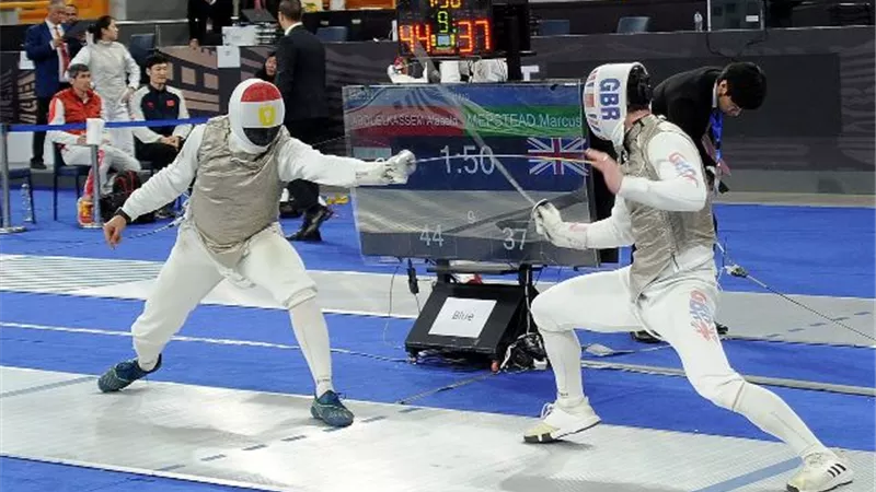 منتخب سلاح الشيش يحقق المركز السابع بكأس العالم
