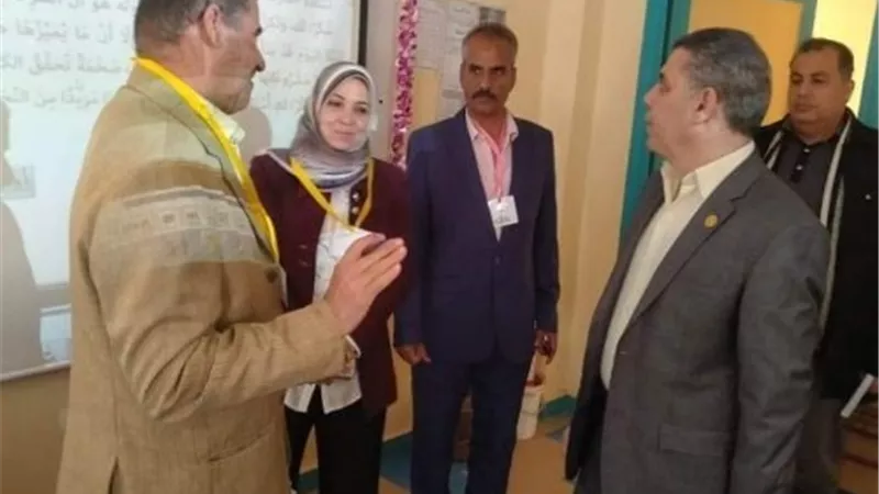 وكيل تعليم القليوبية يتابع اليوم الدراسي بمدارس قها وطوخ
