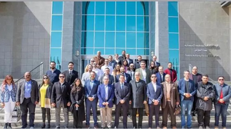 اقتصادية قناة السويس تستقبل الاتحاد النوعي لجمعيات التنمية الاقتص