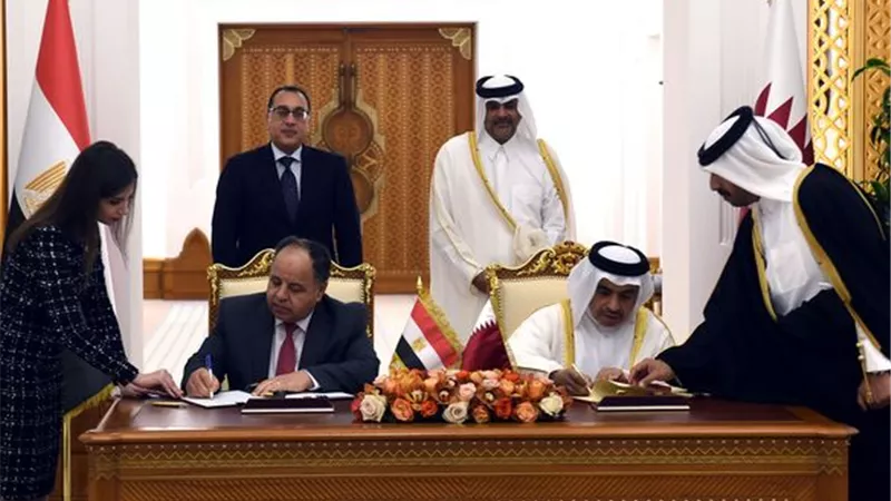 اتفاقية مصرية قطرية لإزالة الازدواج بالضريبة على الدخل ومنع التهرب