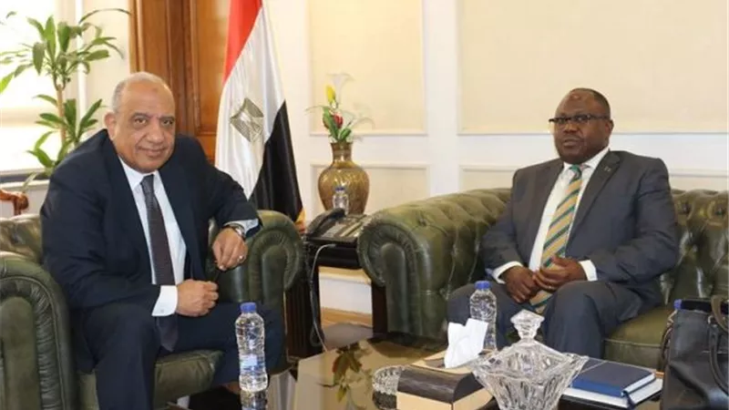 وزير قطاع الأعمال يستقبل سفير زامبيا لتعزيز التعاون الاقتصادي