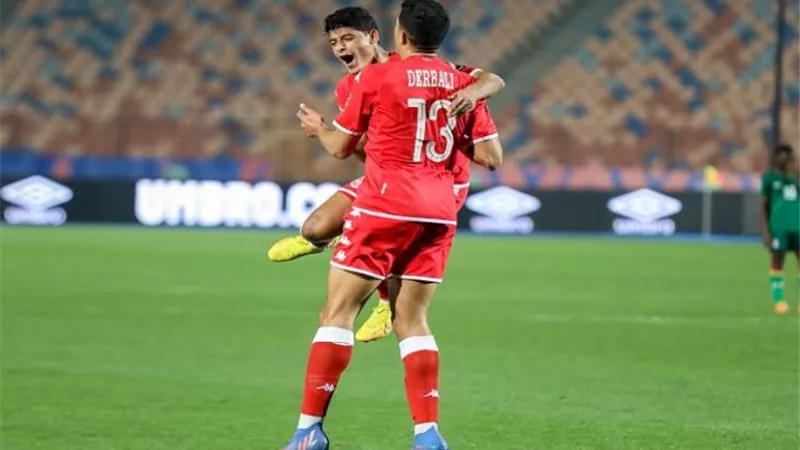 شاهد .. نجم الأهلى يقود تونس للتأهل الى ربع نهائى أمم افريقيا