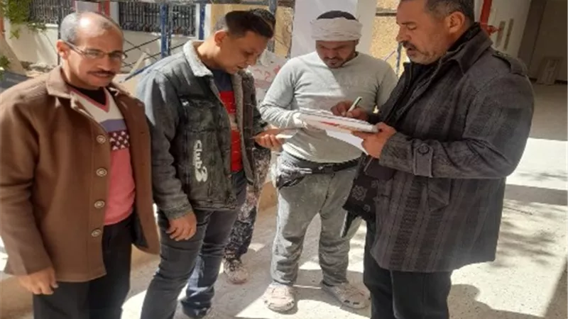 القوى العاملة: حصر وتسجيل عمالة غير منتظمة بالوادى الجديد