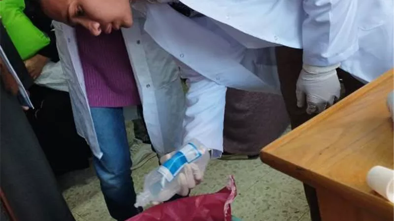 رحله علمية لطلاب الجامعة التكنولوجية للمستشفى الجامعى